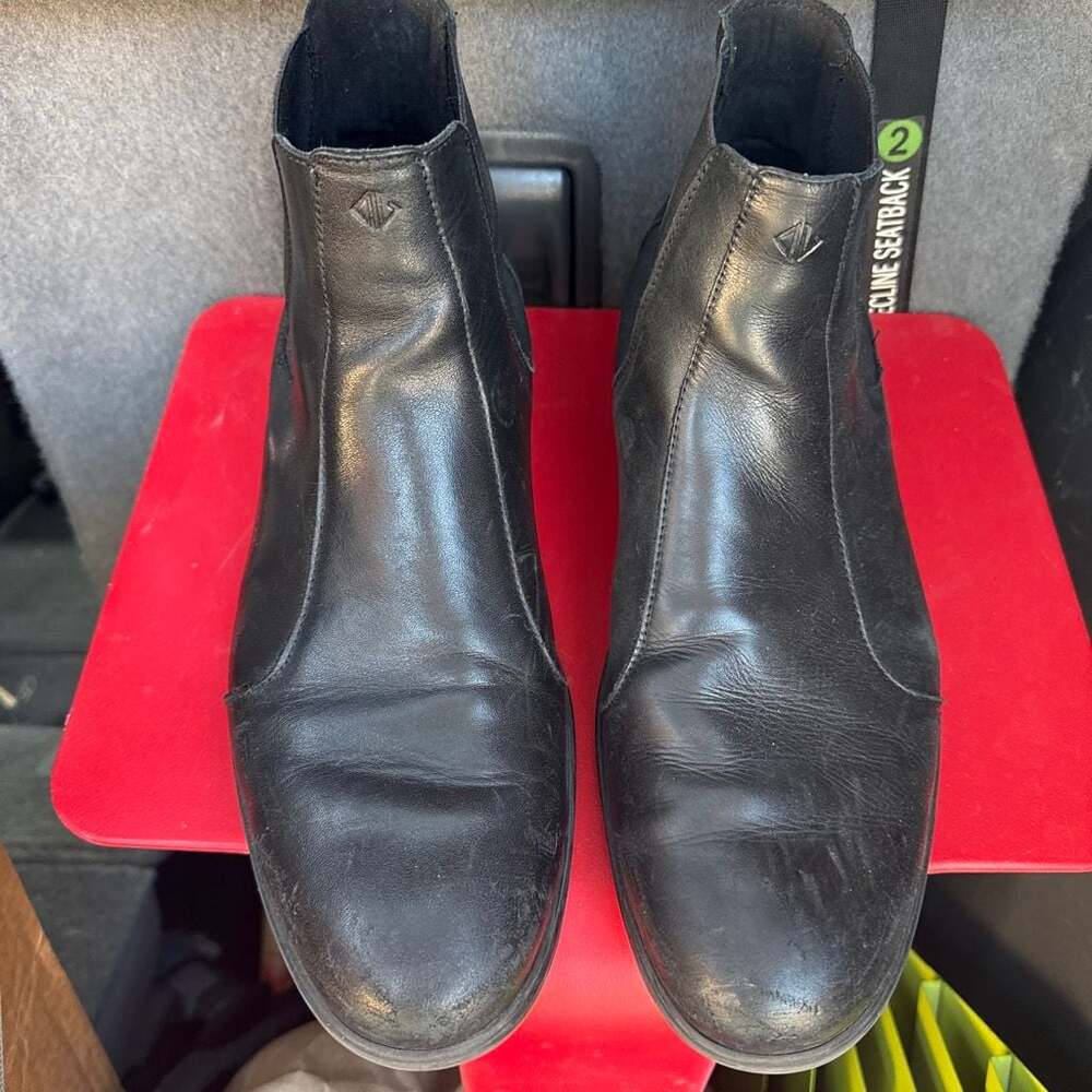 Amberjack Chelsea Boots Black Leather